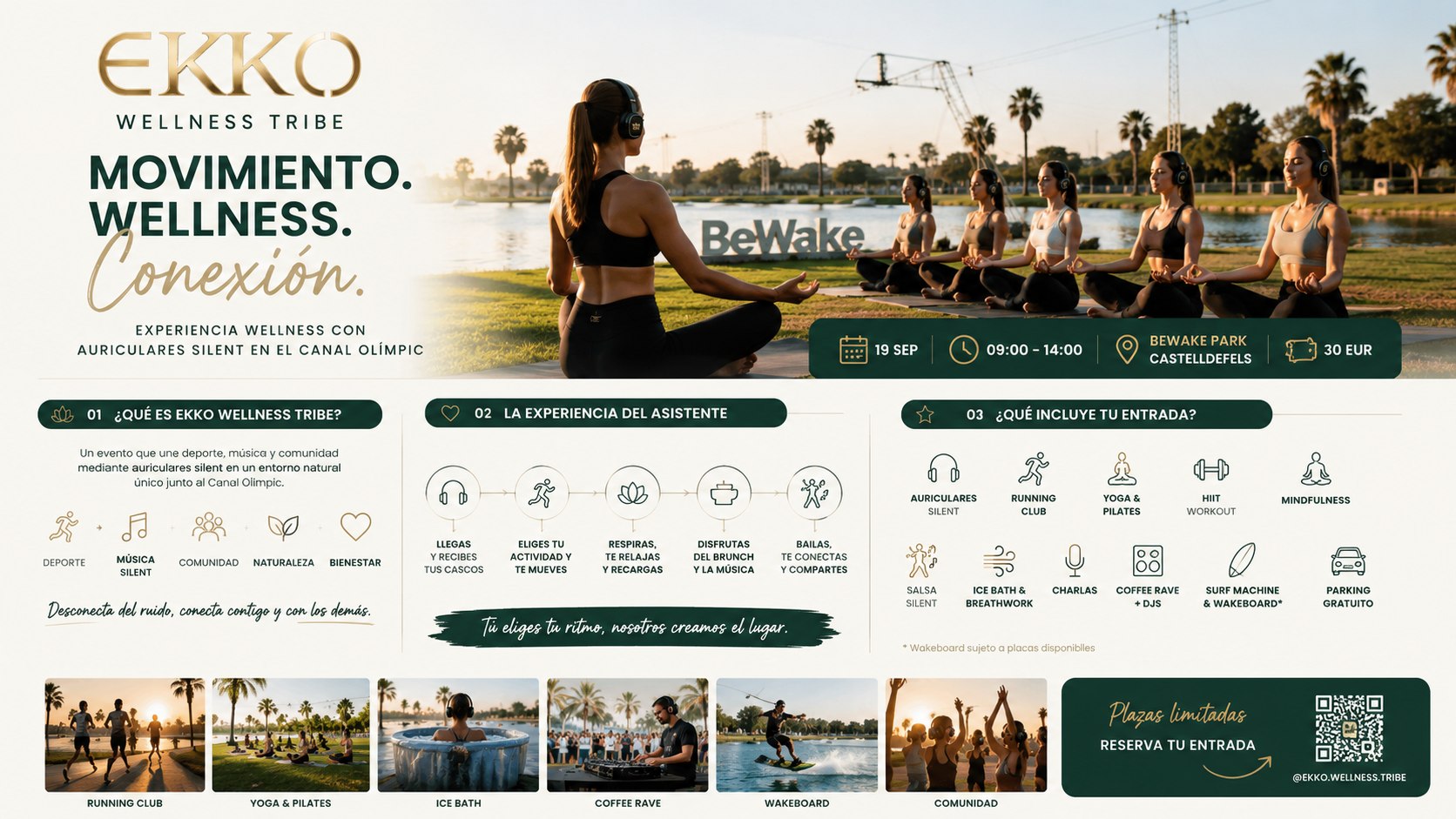 EKKO Wellness Tribe — movimiento, wellness, conexión