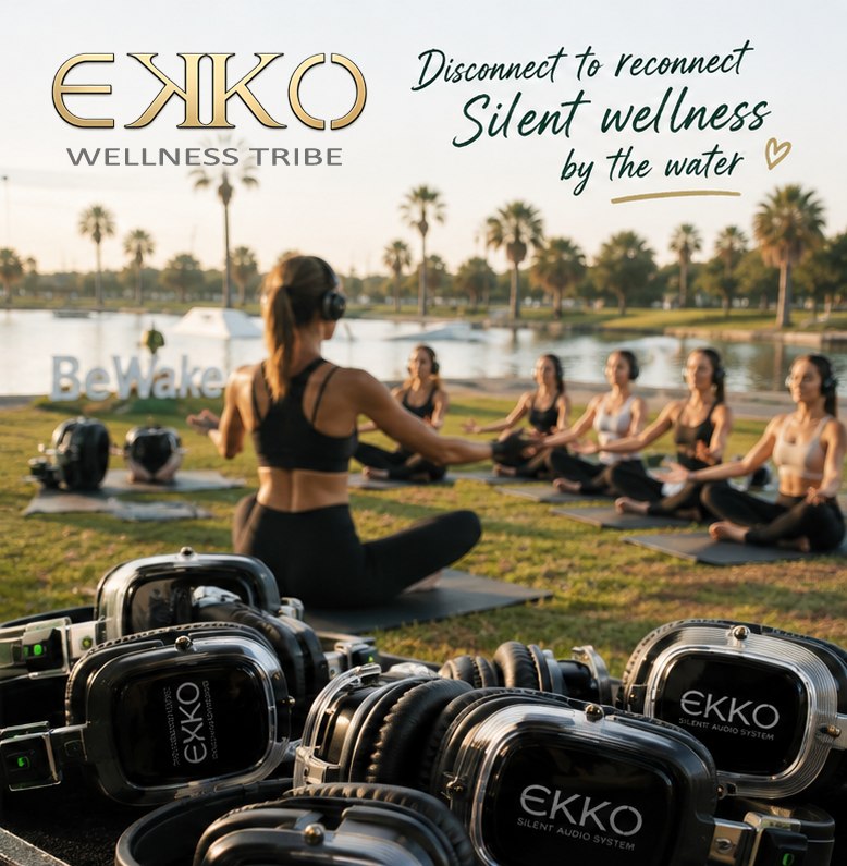 EKKO Wellness Tribe — Disconnect to reconnect, silent wellness by the water